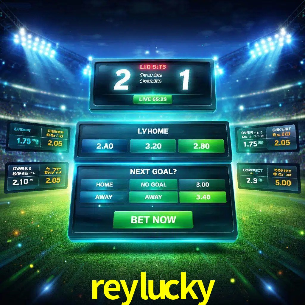 Vista de apuestas en vivo reylucky durante un partido en curso