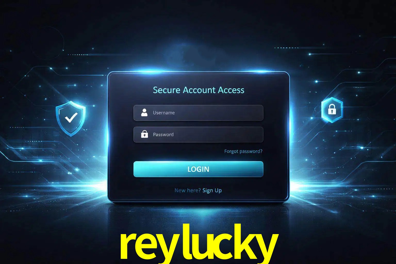 Pantalla de inicio de sesión de cuenta reylucky para usuarios en México